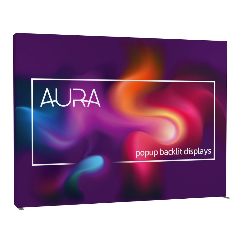 AURA 10'w x 8'h Flat Front or Back - Replacement Fabric Graphic