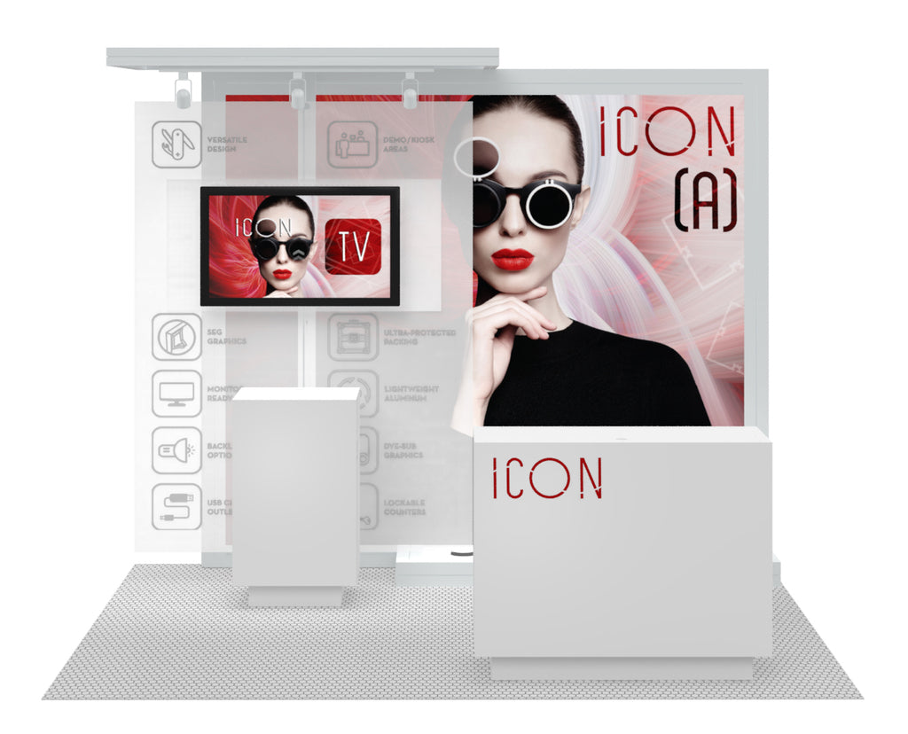 ICON A - 10x10 Booth Package