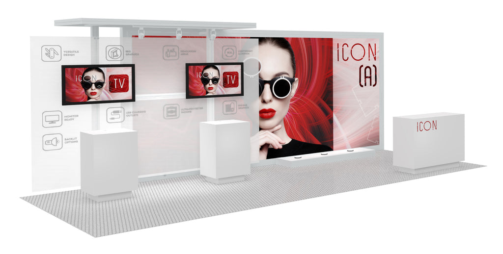 ICON A - 10x20 Booth Package
