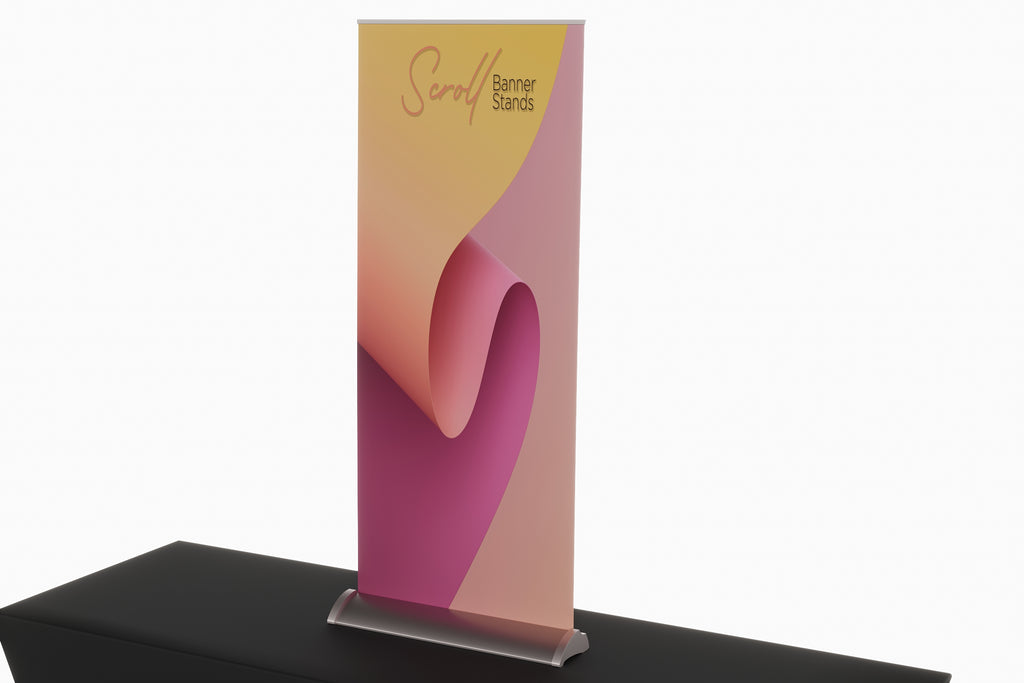 Scroll Premium Retractable Banner Stand - Full Height