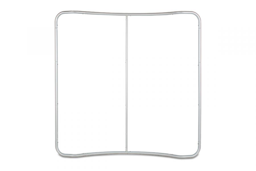 Zippa - 8'w x 8'h Curved Display 8'w x 8'h Curved Frame