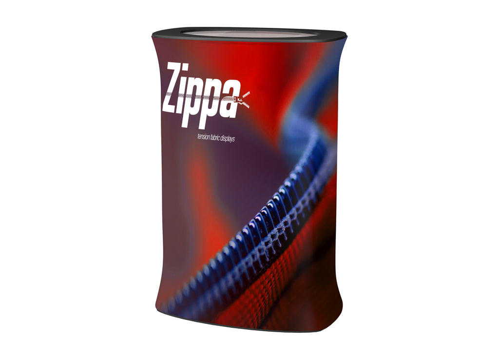 Zippa Rectangle Counter Dye-Sub Stretch Fabric Graphic