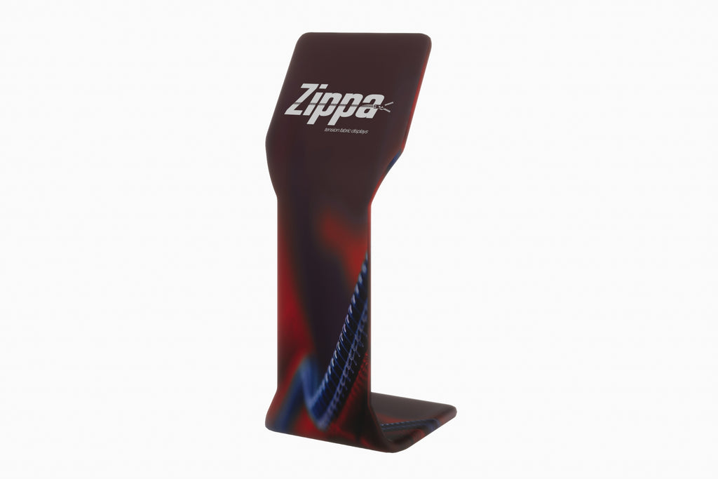 Zippa - Tablet Stand Version C Double-Sided Dye-Sub Fabric Graphic