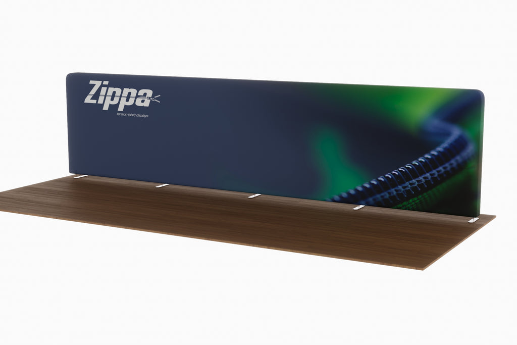 Zippa - 40'w x 10'h Flat Display