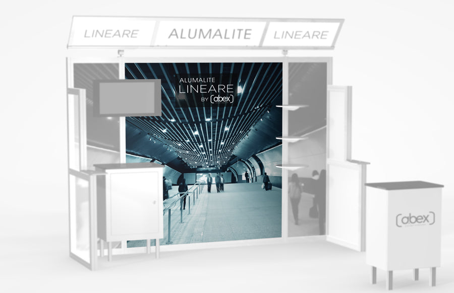 Alumalite Lineare Center Panel Replacement Graphic