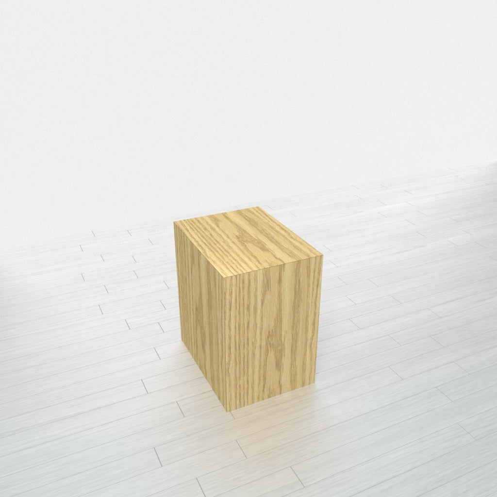 RECTANGLE - Natural Oak Base + Natural Oak Top - 12x16