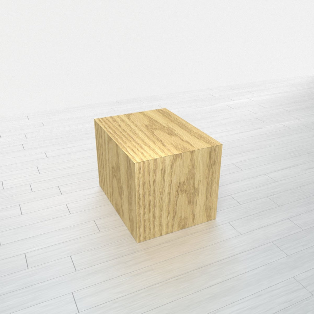 RECTANGLE - Natural Oak Base + Natural Oak Top - 12x16