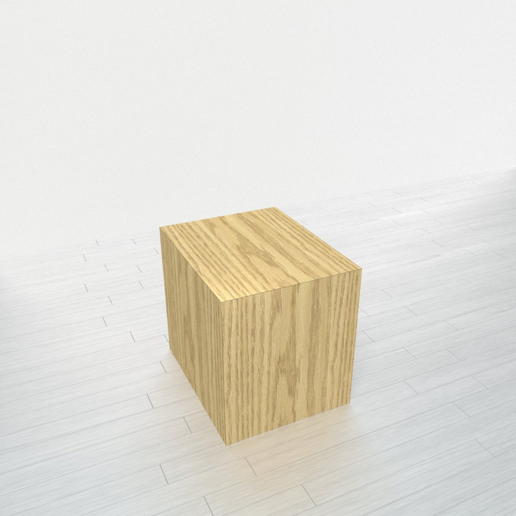 RECTANGLE - Natural Oak Base + Natural Oak Top - 16x20