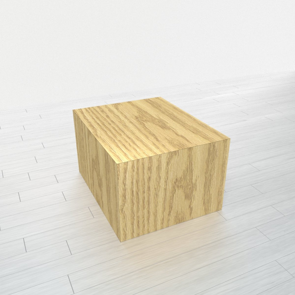 RECTANGLE - Natural Oak Base + Natural Oak Top - 16x20