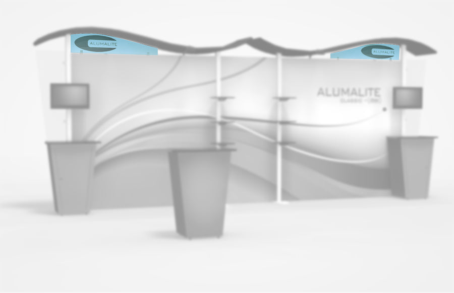 20 Foot Alumalite Classic Header Graphic Replacement Set