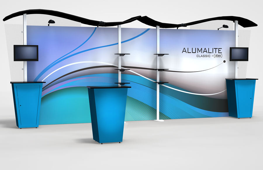 Alumalite Classic Frosted Plex Header & Wings Set