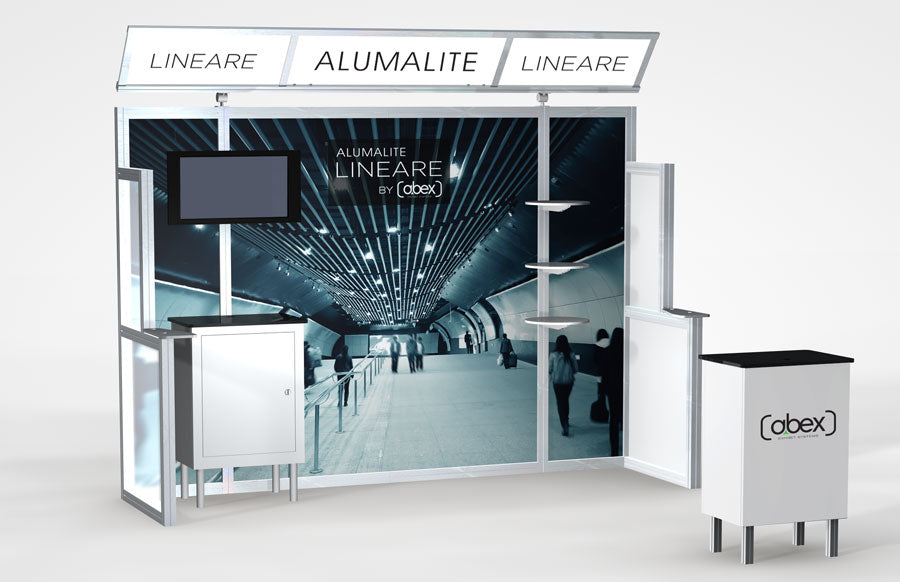 10 Foot Alumalite Lineare Hybrid Display