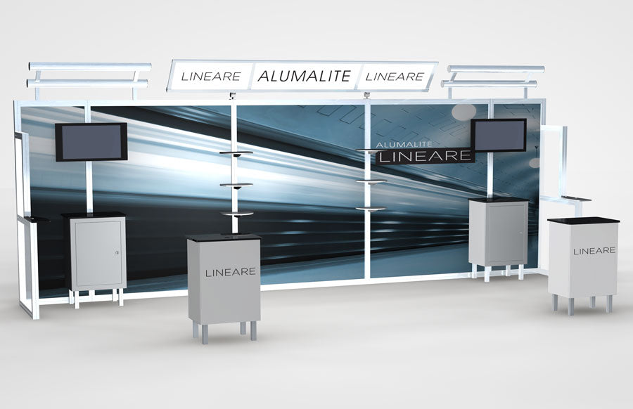 20 Foot Alumalite Lineare Hybrid Display AL8