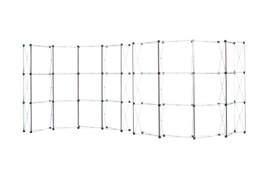 RoadWarrior - 20'w x 8'h Serpentine Frame