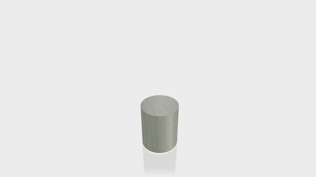 CYLINDRICAL - Green Slate Birchply Base + Green Slate Birchply Top