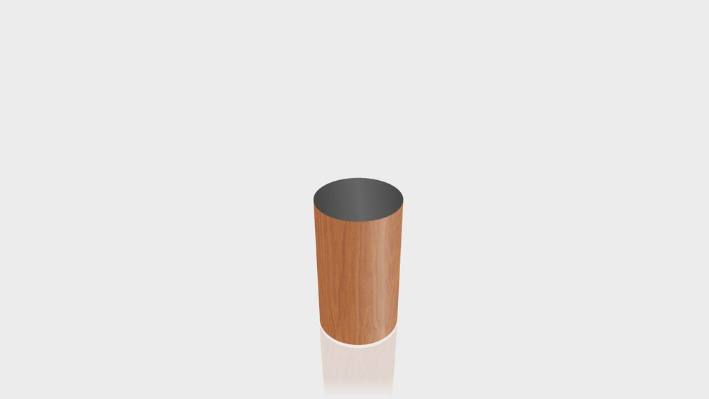 CYLINDRICAL - Cherry Birch Base + Black Top