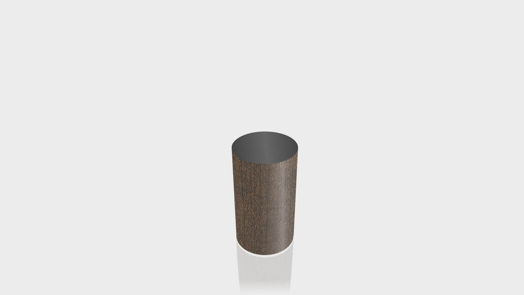 CYLINDRICAL - Cocoa Maple Base + Black Top