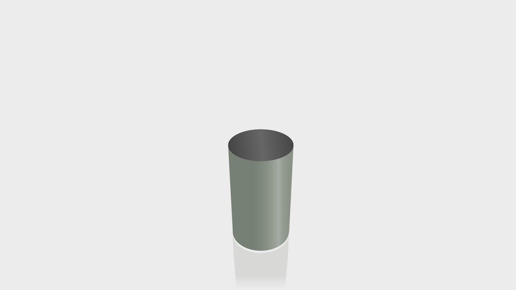 CYLINDRICAL - Green Slate Base + Black Top