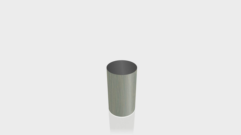 CYLINDRICAL - Green Slate Birchply Base + Black Top