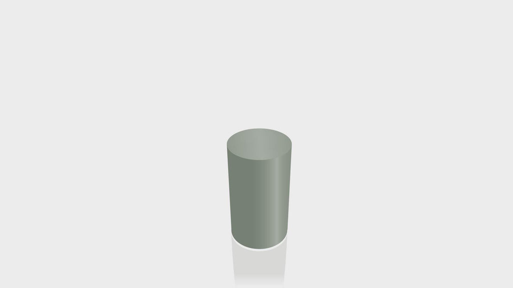 CYLINDRICAL - Green Slate Base + Green Slate Top