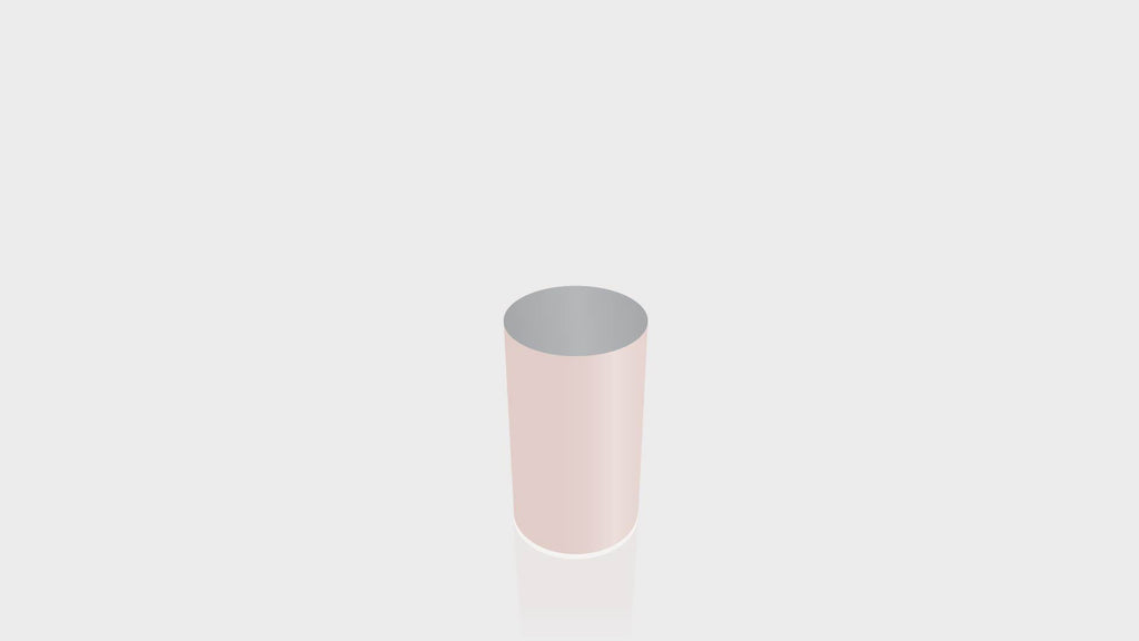 CYLINDRICAL - Just Rose Base + Mouse Grey Top