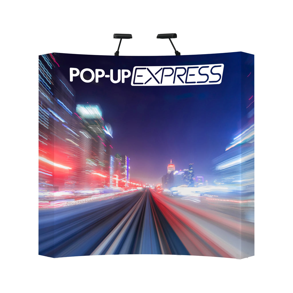 Pop-Up Express 8'w x 8'h Curved Display