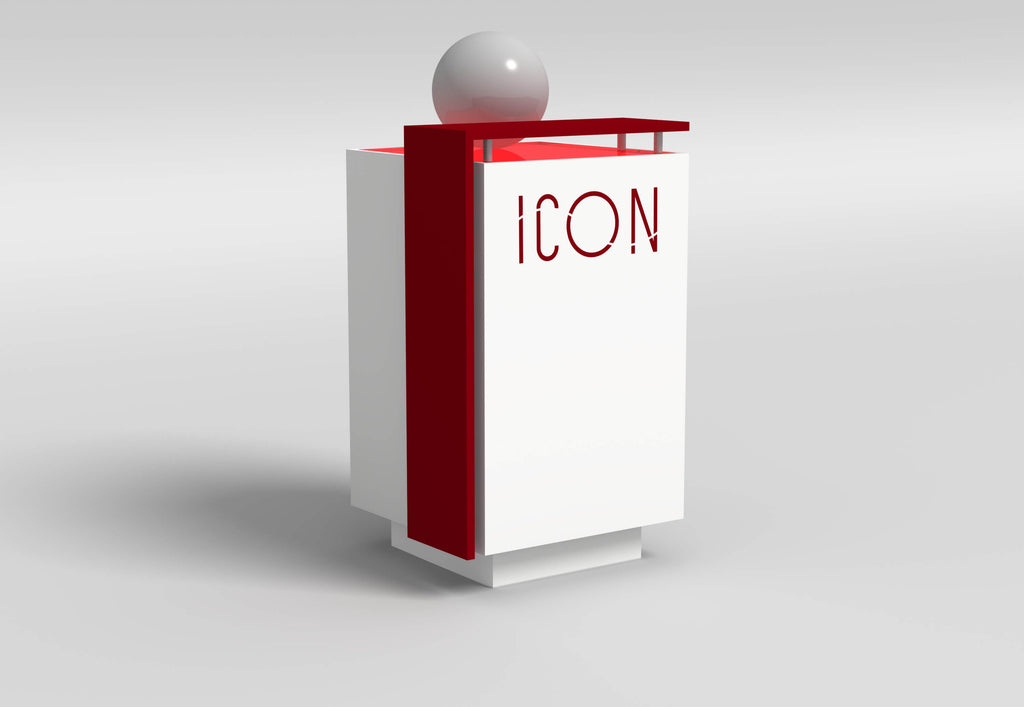ICON Pedestal Counter I-P1A