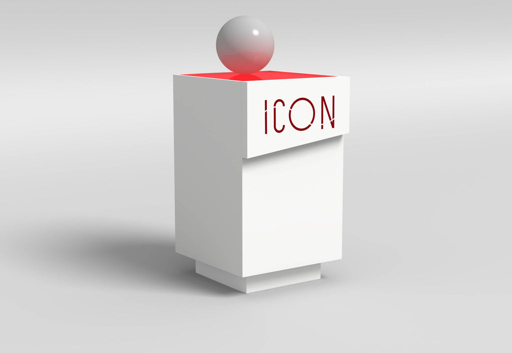 ICON Pedestal Counter I-P1C