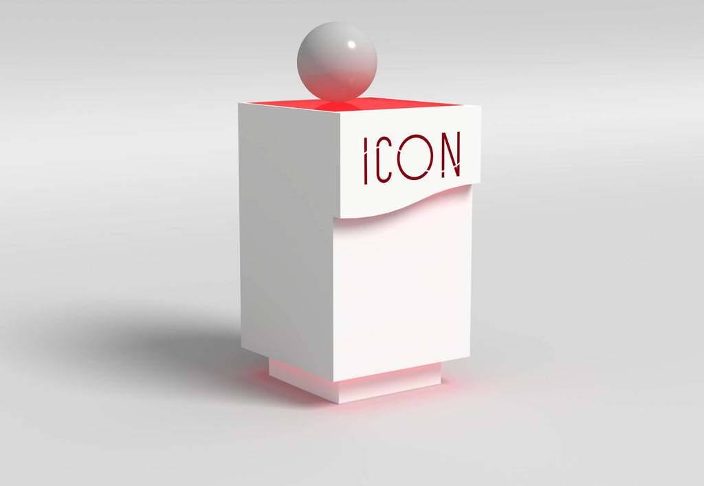 ICON Pedestal Counter I-P1D