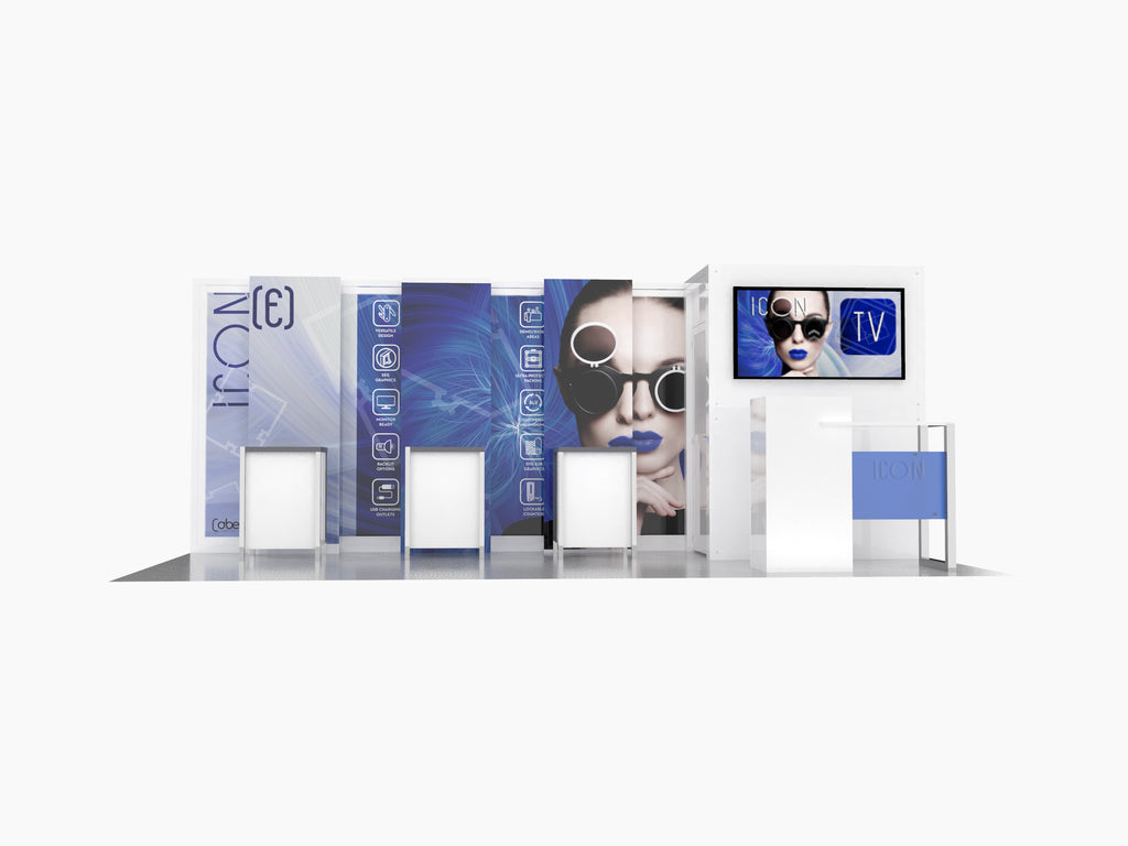 ICON E - 10x20 Booth Package