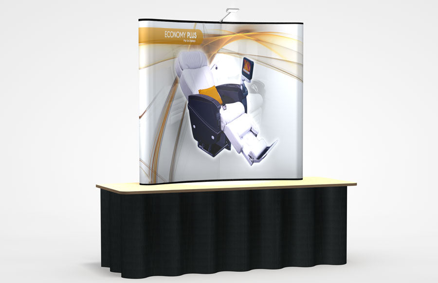 6ft Abex Economy Table Top Display (Complete Kit with Graphics)