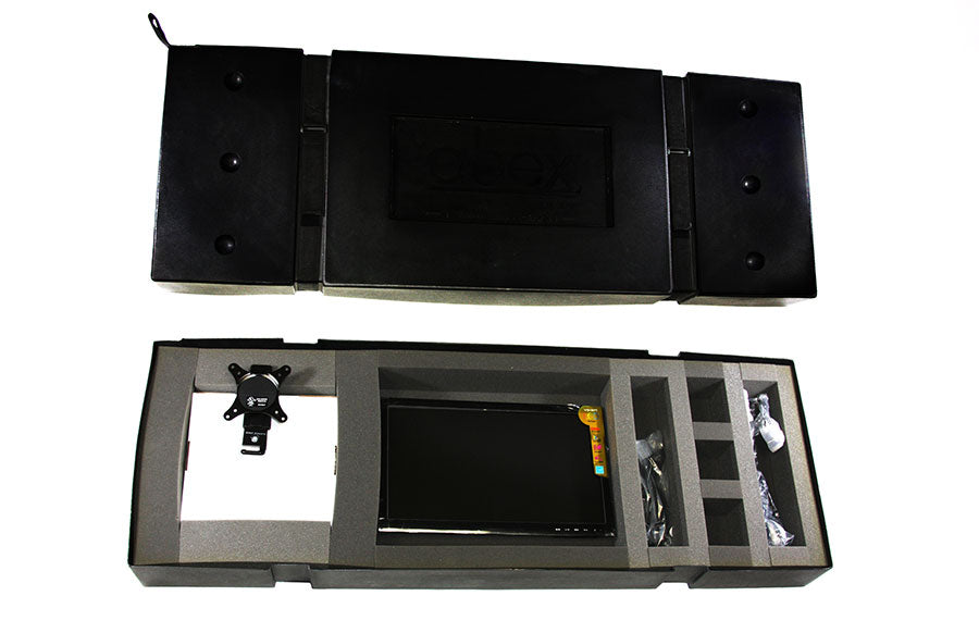 Pop-Up Monitor Mount Kit With 19" Monitor and Case