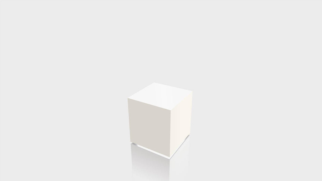 RECTANGLE - Antique White Base + White Top