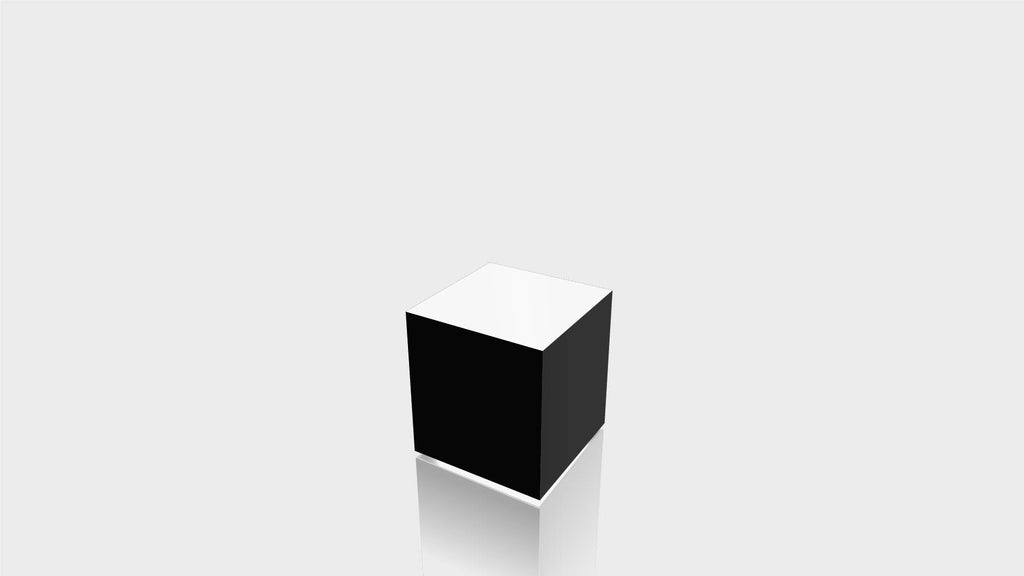 RECTANGLE - Black Base + White Top