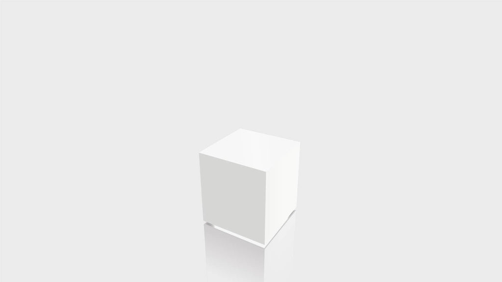 RECTANGLE - Bright White Base + White Top