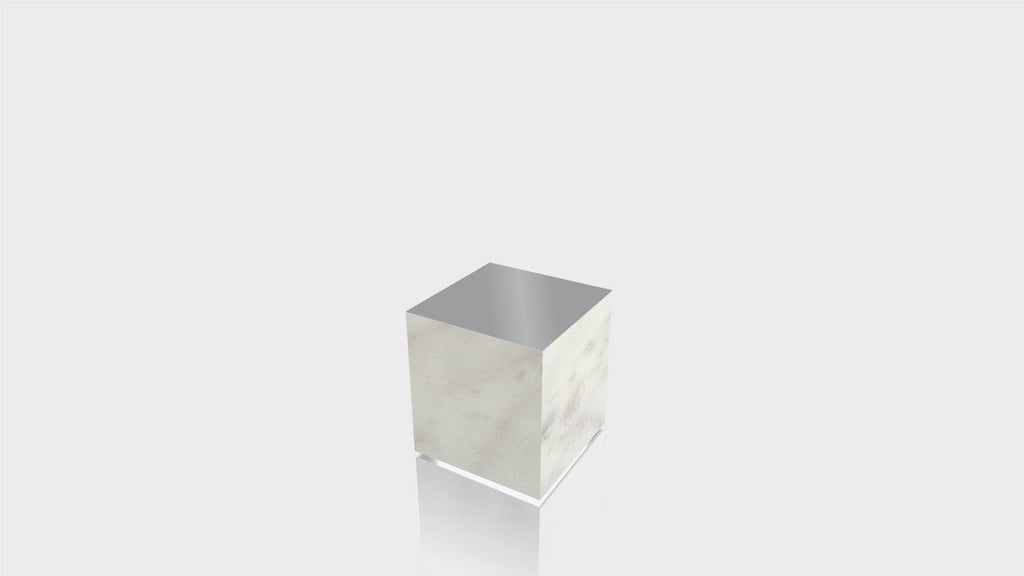 RECTANGLE - Carrara Bianco Base + Mouse Grey Top