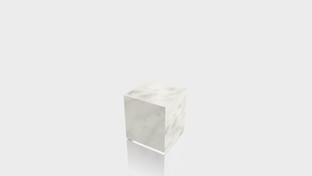 RECTANGLE - Carrara Bianco Base + Carrara Bianco Top