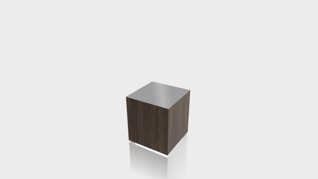 RECTANGLE - Cascara Teakwood Base + Mouse Grey Top