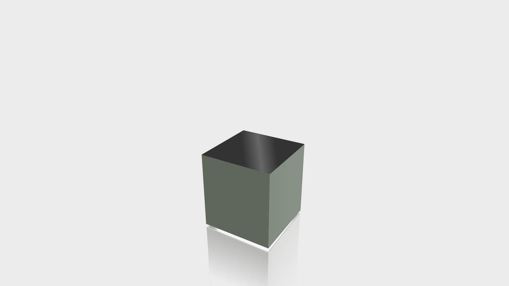 RECTANGLE - Green Slate Base + Black Top