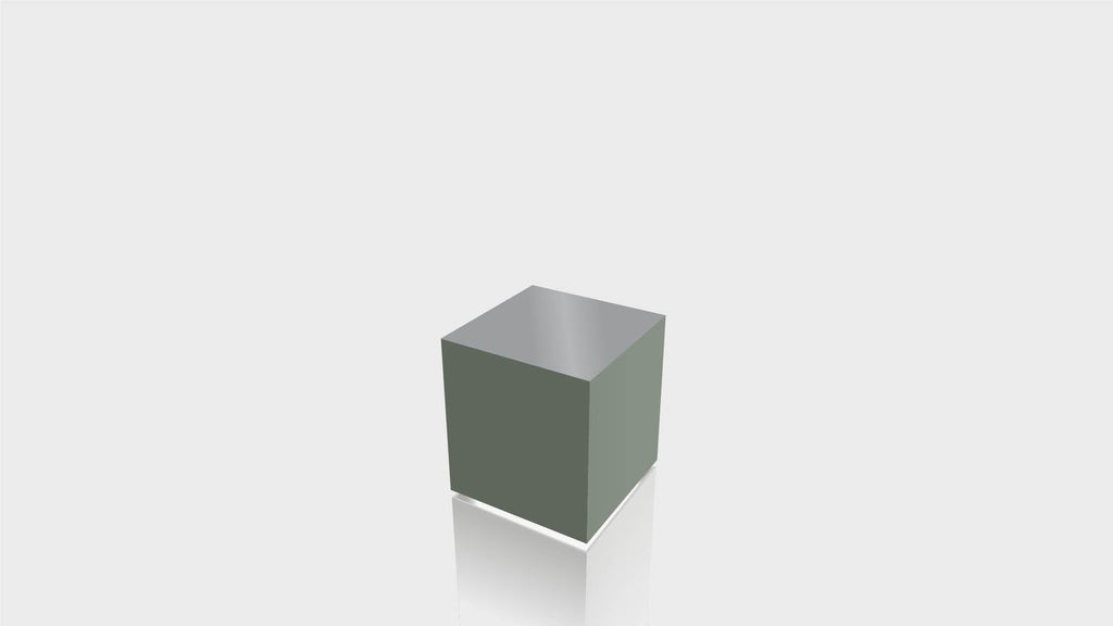 RECTANGLE - Green Slate Base + Mouse Grey Top