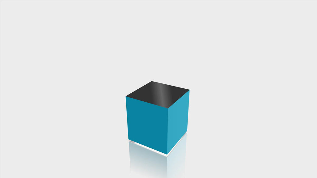 RECTANGLE - Matrix Blue Base + Black Top