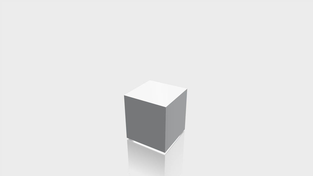 RECTANGLE - Mouse Grey Base + White Top