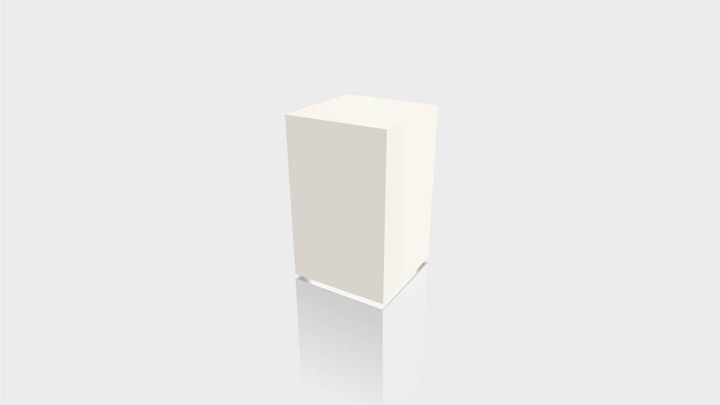 RECTANGLE - Antique White Base + Antique White Top