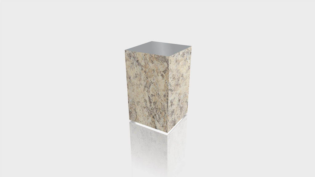 RECTANGLE - Belmonte Granite Base + Mouse Grey Top