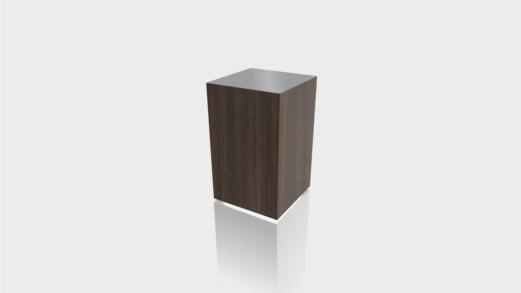 RECTANGLE - Cascara Teakwood Base + Mouse Grey Top