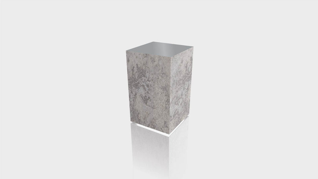 RECTANGLE - Elemental Concrete Base + Mouse Grey Top