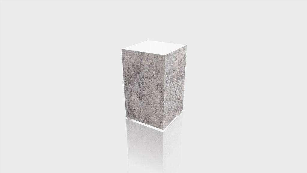 RECTANGLE - Elemental Concrete Base + White Top