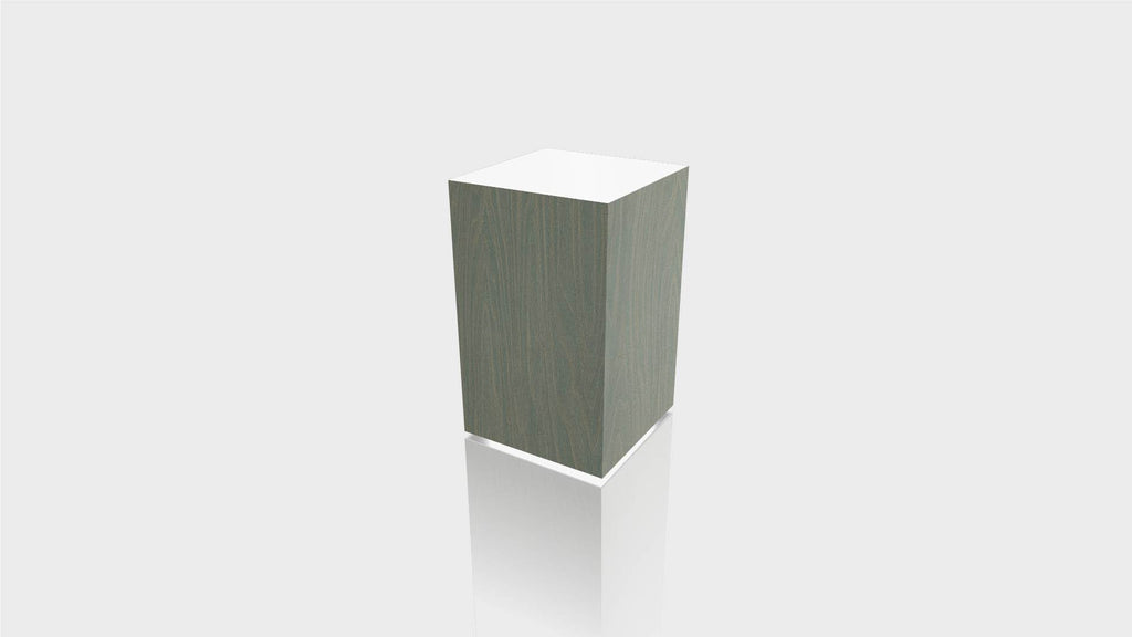 RECTANGLE - Green Slate Birchply Base + White Top