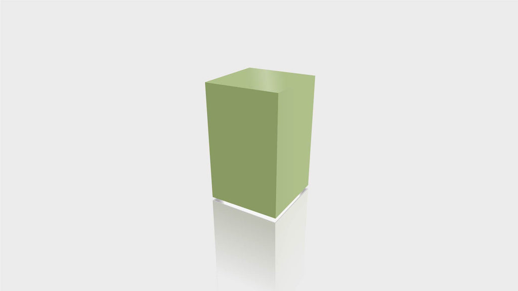 RECTANGLE - Leaf Green Base + Leaf Green Top