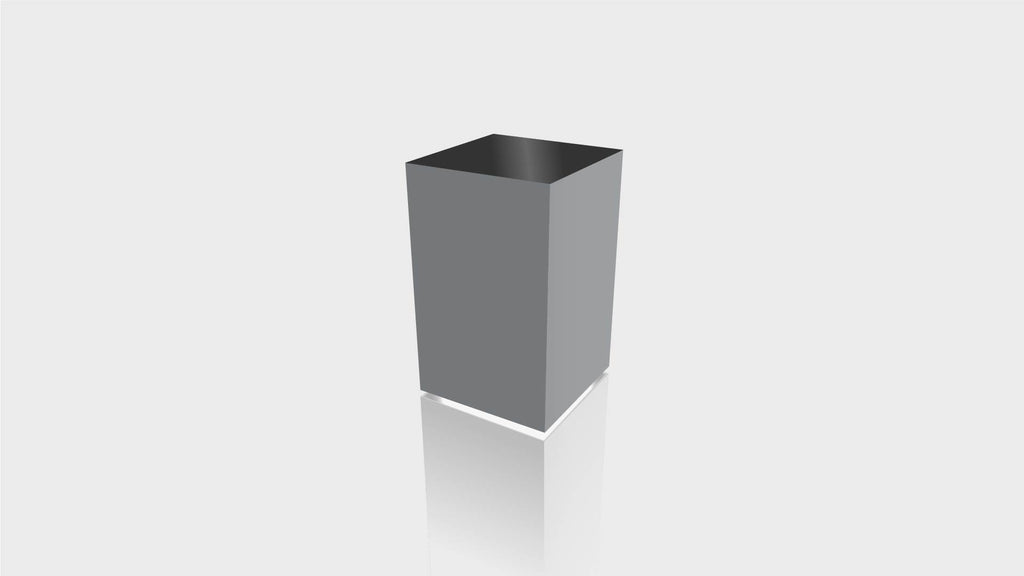 RECTANGLE - Mouse Grey Base + Black Top